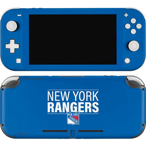 NHL New York Rangers Lineup Nintendo Switch Lite Skin